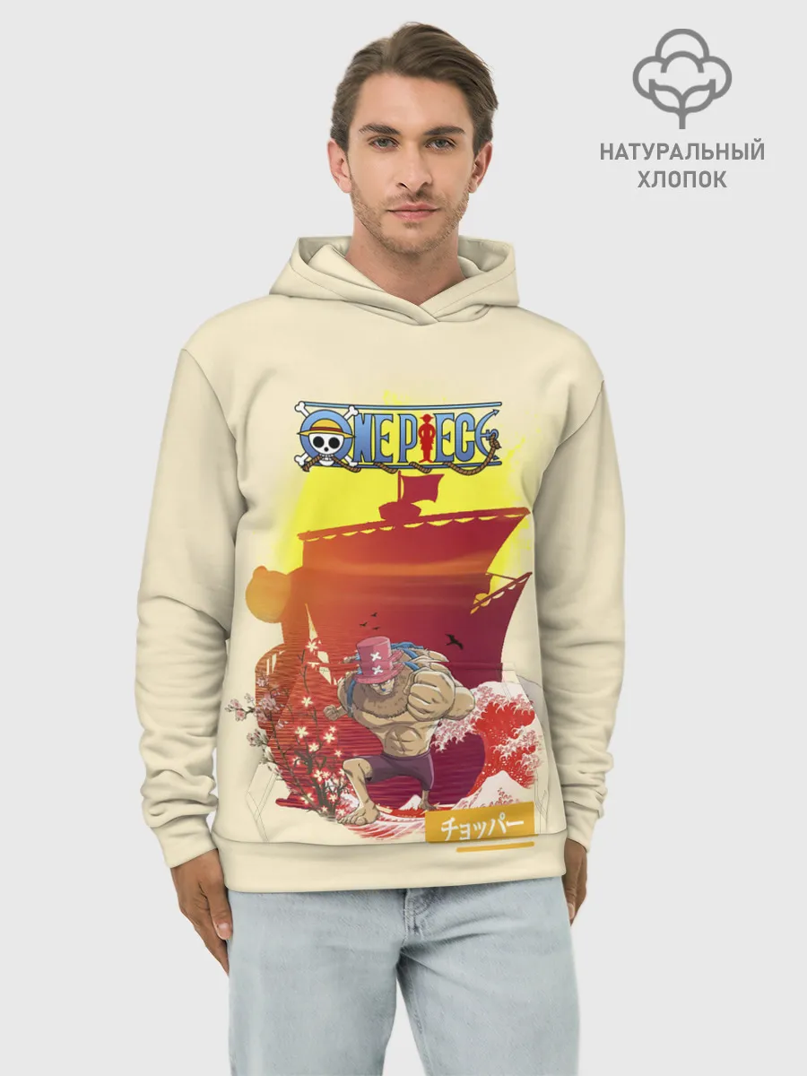 Худи мужской база хлопок / Тони Тони Чоппер | One Piece