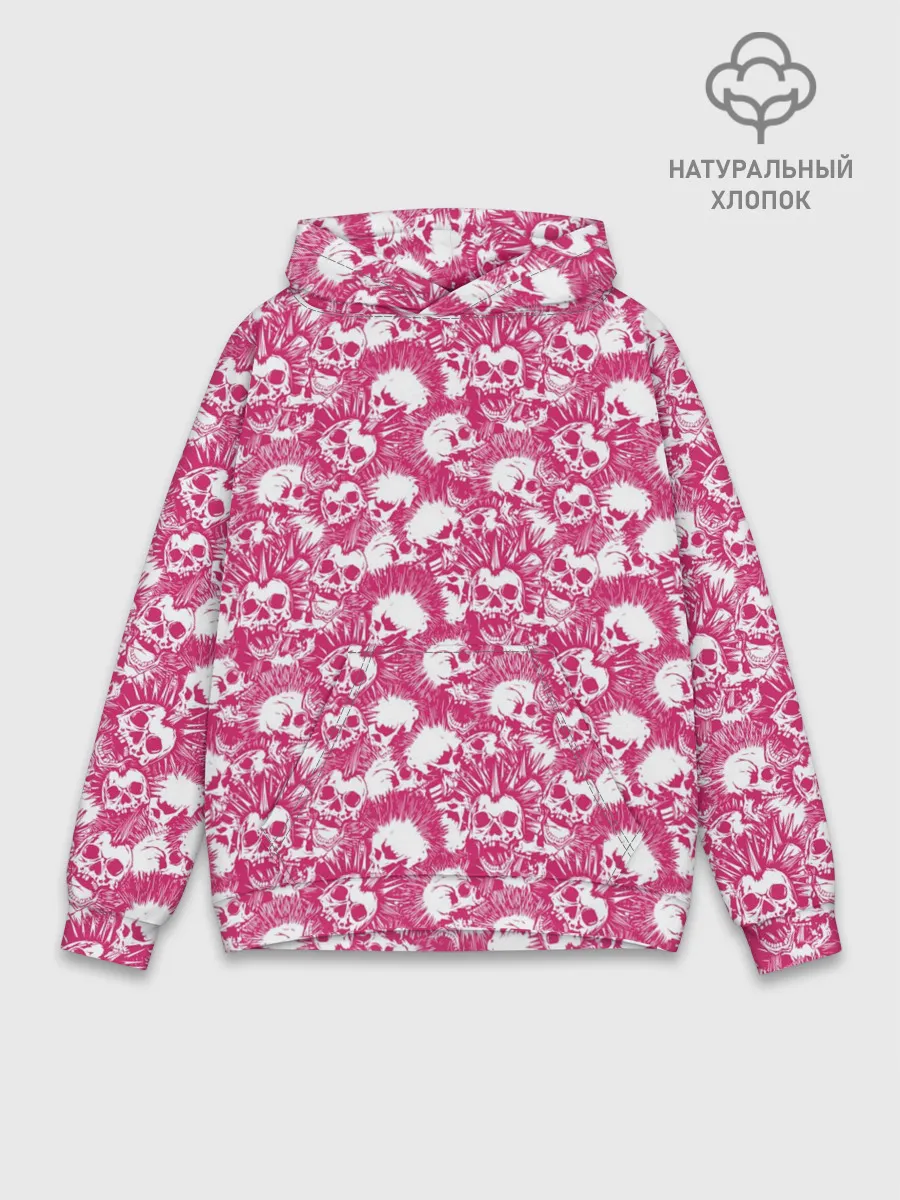 Худи мужской база хлопок / Punks not Dead