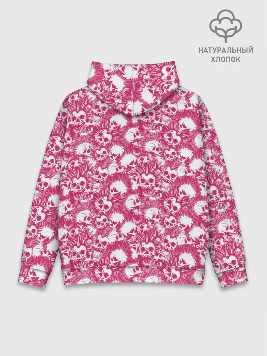 Худи мужской база хлопок / Punks not Dead