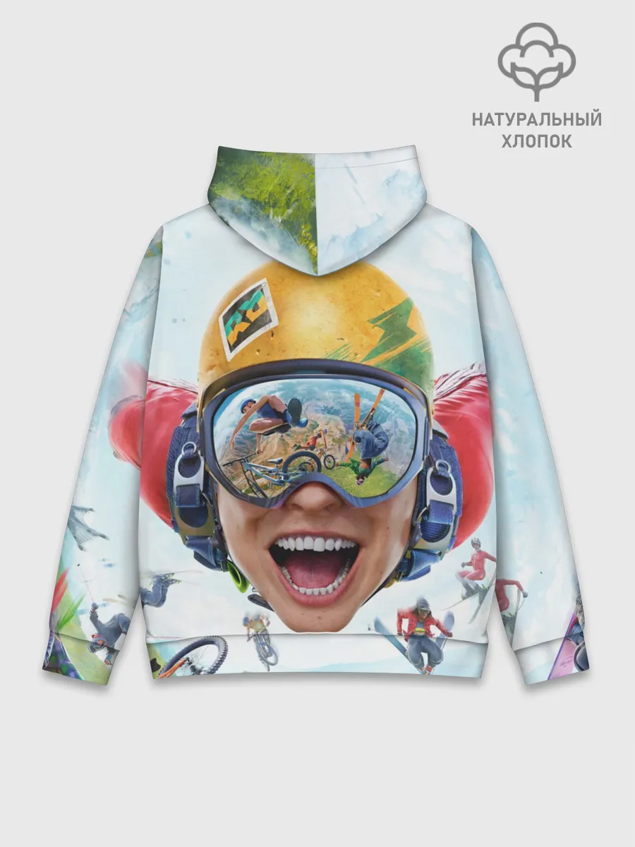 Худи мужской база хлопок / Riders Republic