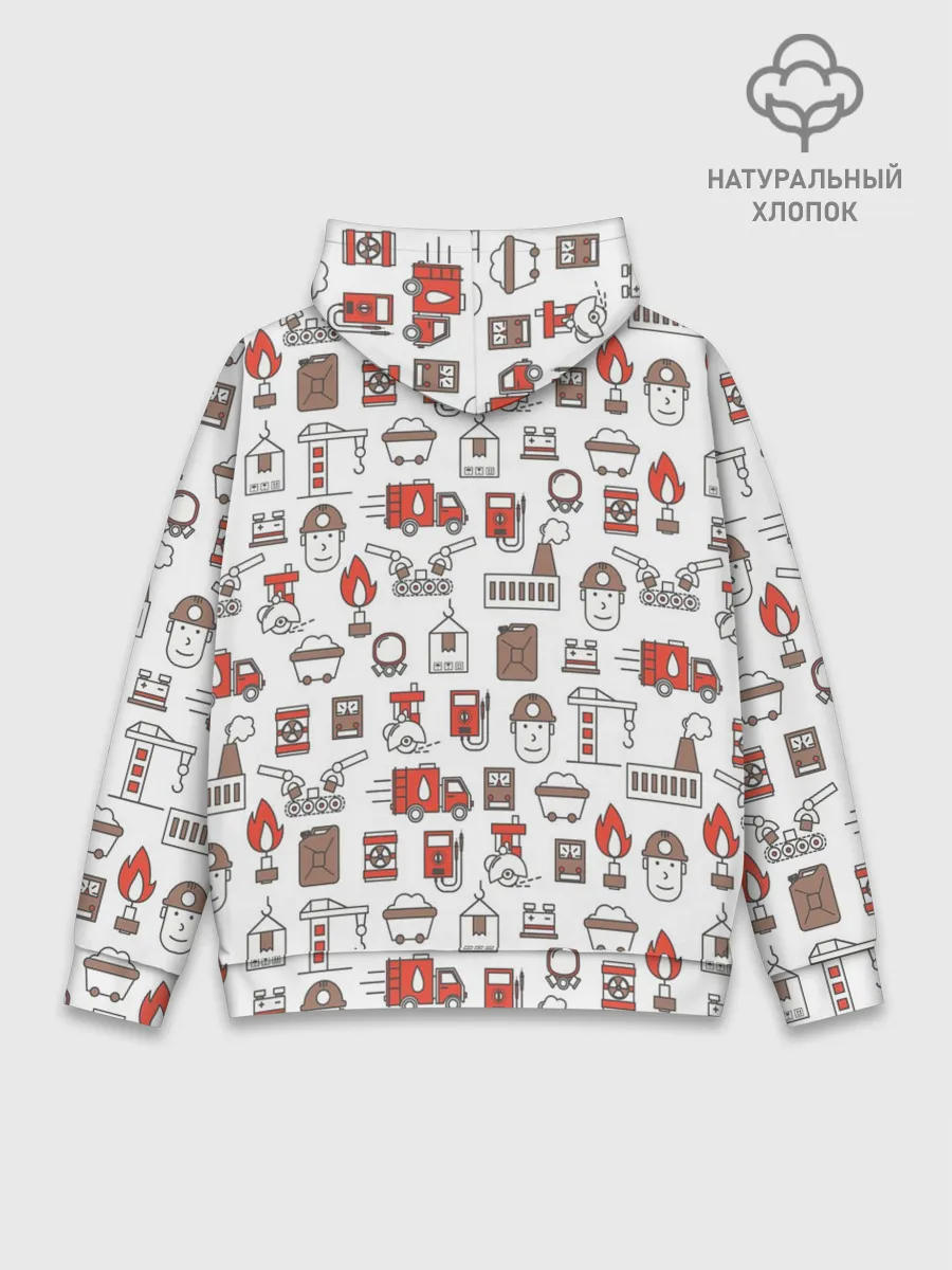 Худи мужской база хлопок / Металлург