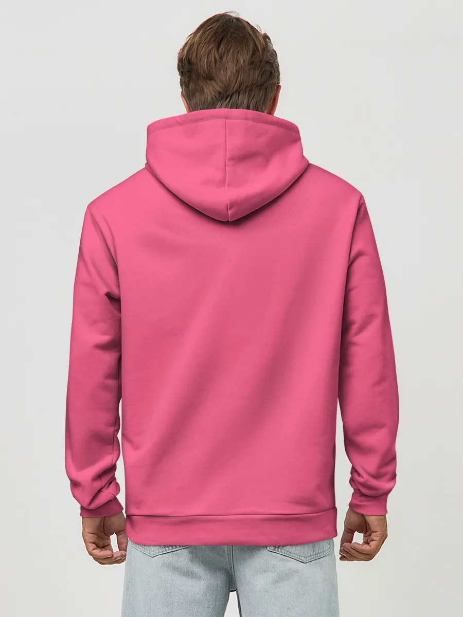 Худи мужской база хлопок / Slayers on pink