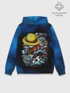 Худи мужской база хлопок / Луффи пират Соломенной Шляпы