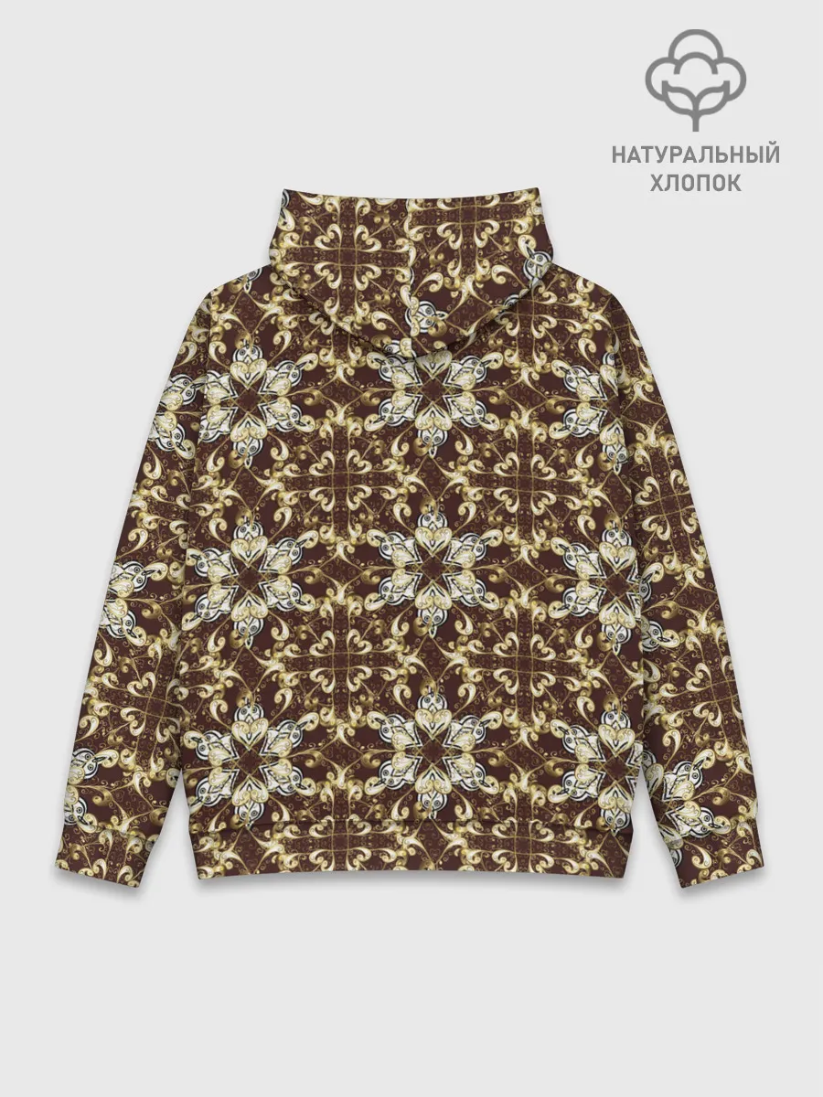 Худи мужской база хлопок / узоры