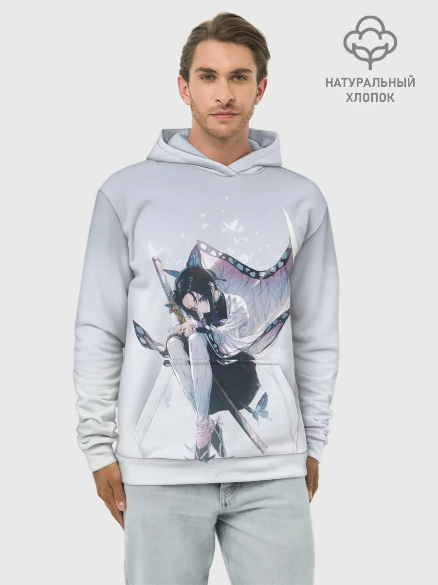 Худи мужской база хлопок / Канае Котё