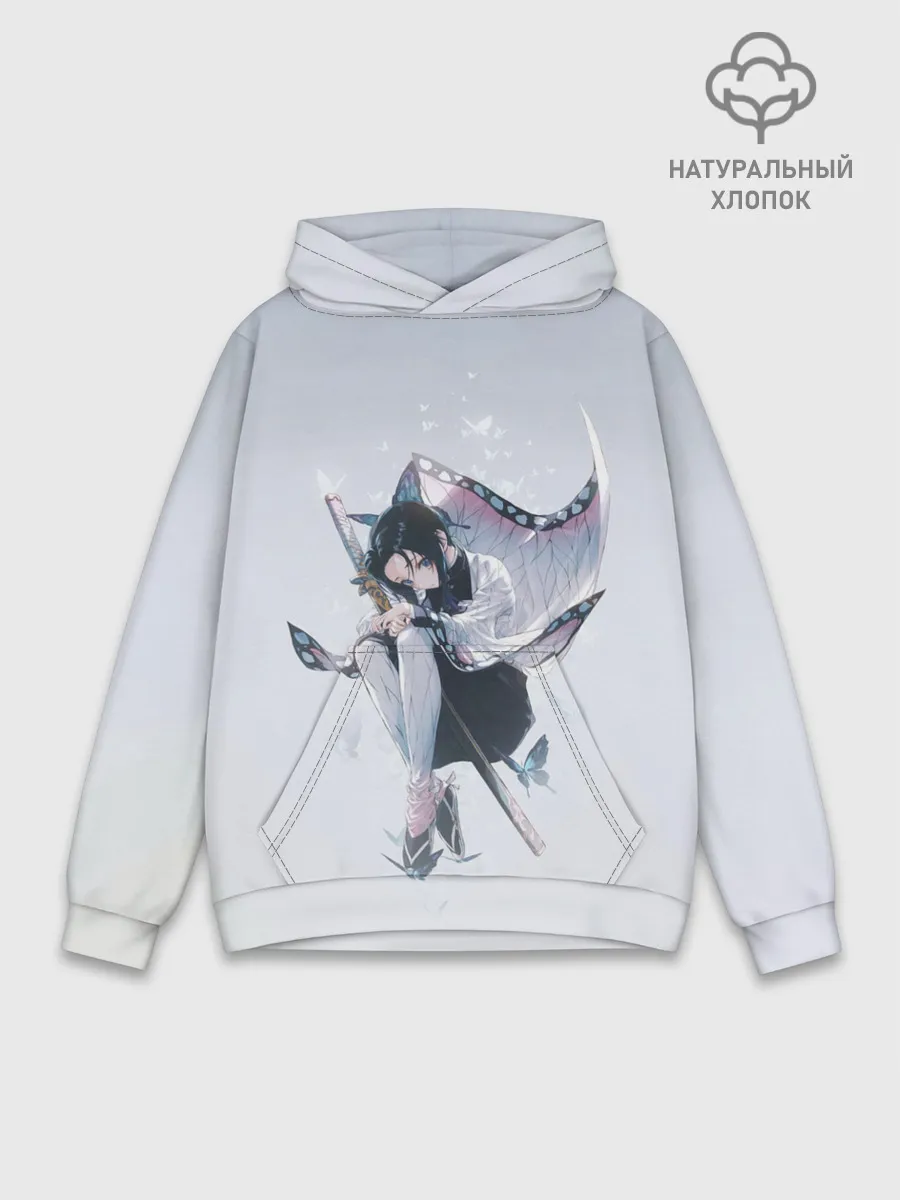 Худи мужской база хлопок / Канае Котё