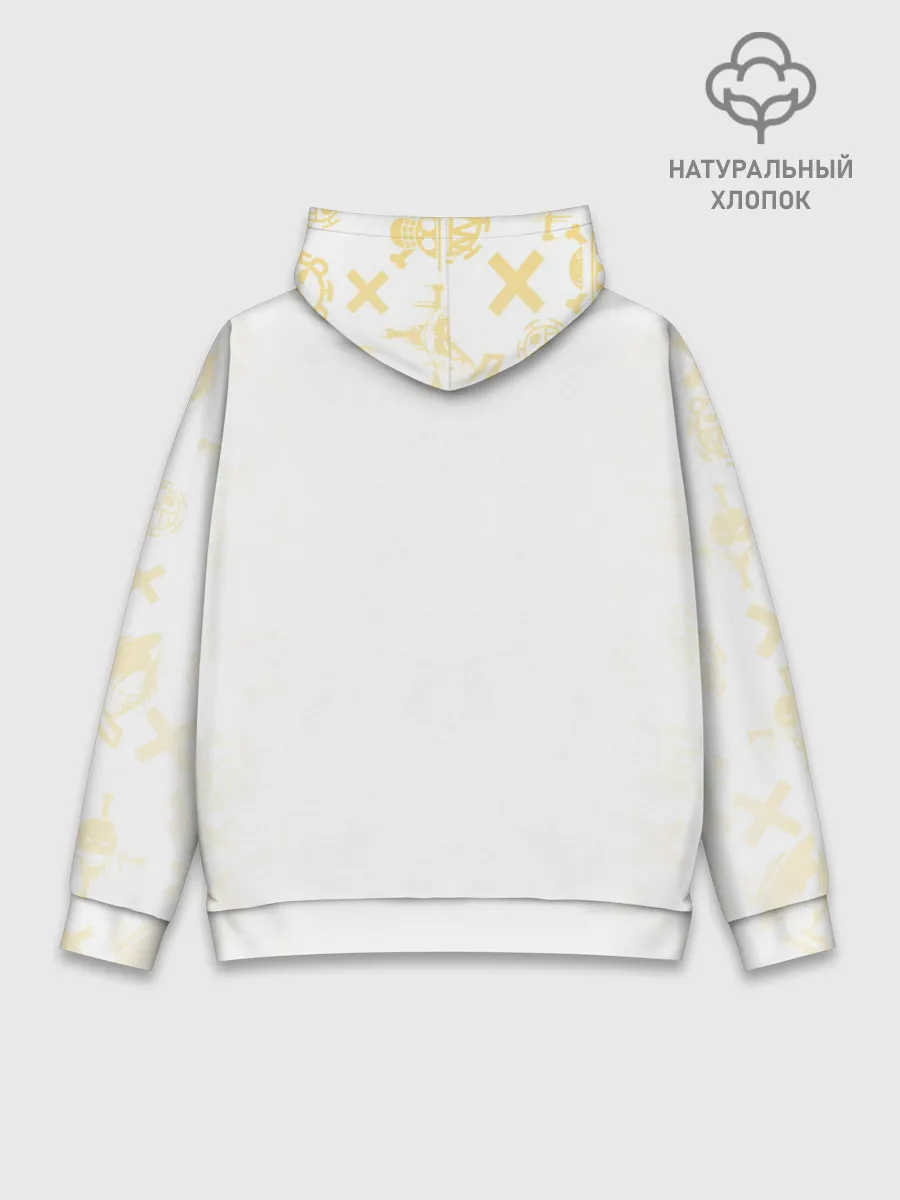 Худи мужской база хлопок / Донкихот vs Луффи | One Piece