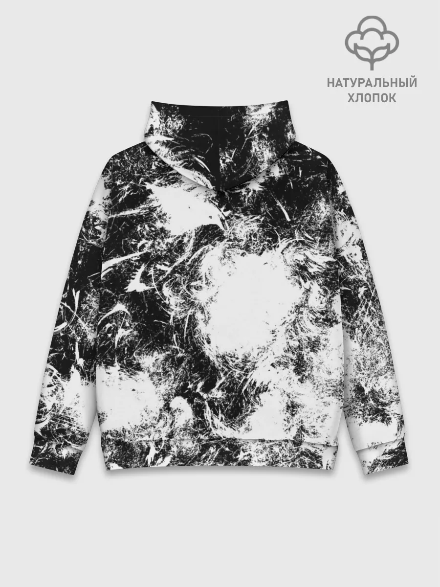 Худи мужской база хлопок / Абстракция