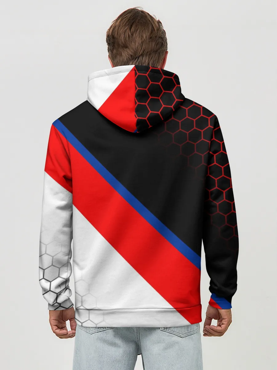 Худи мужской база хлопок / SUZUKI / СУЗУКИ / МОТОСПОРТ