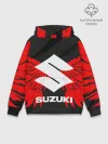 Худи мужской база хлопок / SUZUKI / СУЗУКИ / МОТОСПОРТ