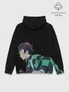 Худи мужской база хлопок / Tanjirou Kamado