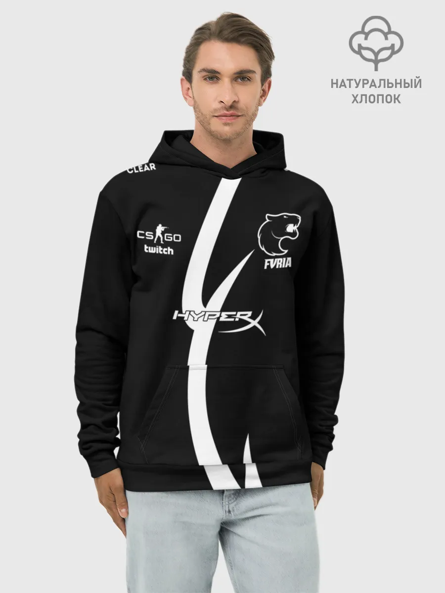 Худи мужской база хлопок / Форма FURIA | Форма СS:GO