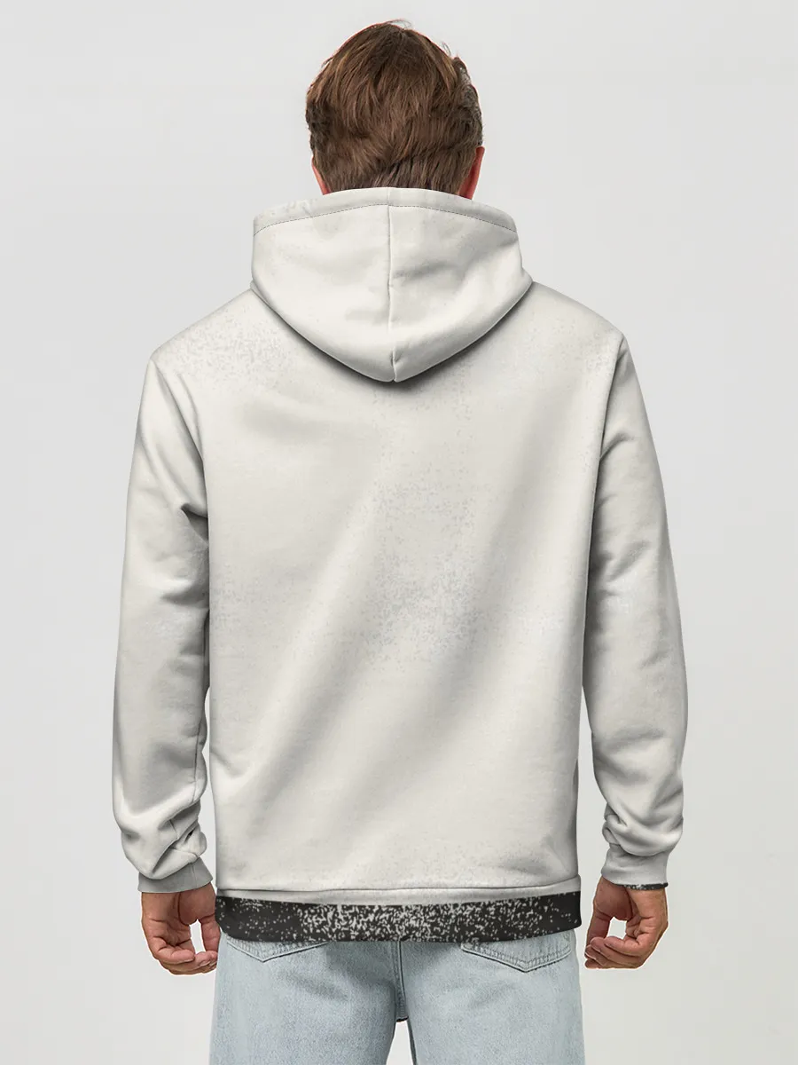 Худи мужской база хлопок / Самурай на коне