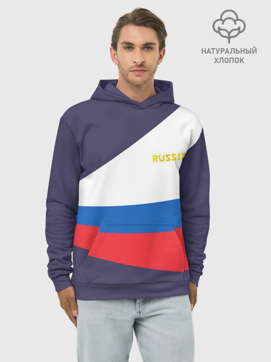Худи мужской база хлопок / Токио 2021 Форма России