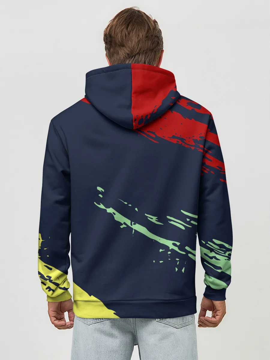 Худи мужской база хлопок / Луффи, Зоро и Санджи One Piece