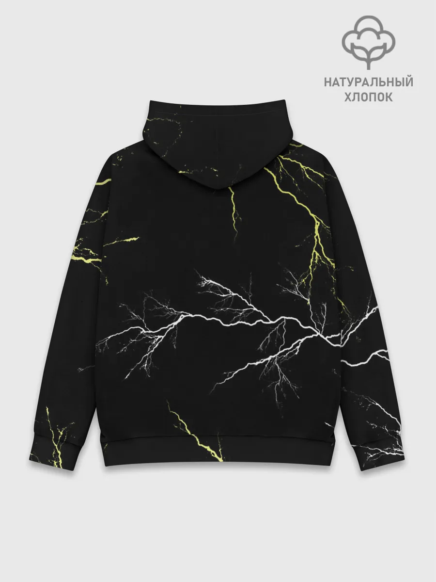 Худи мужской база хлопок / КЛИНОК РАССЕКАЮЩИЙ ДЕМОНОВ | ЗЕНИТСУ