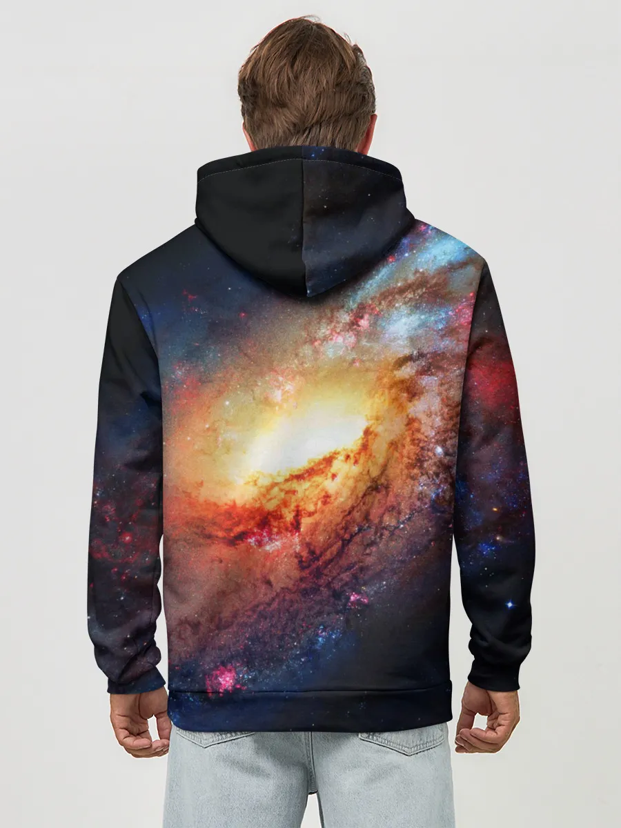 Худи мужской база хлопок / VIRGIN GALACTIC / КОСМОС
