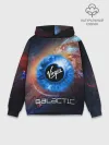 Худи мужской база хлопок / VIRGIN GALACTIC / КОСМОС