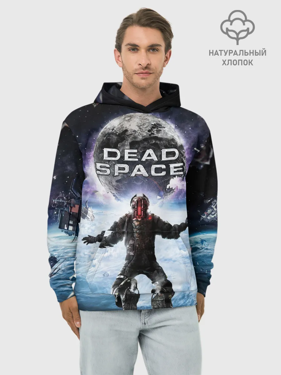Худи мужской база хлопок / Айзек в мертвом космосе