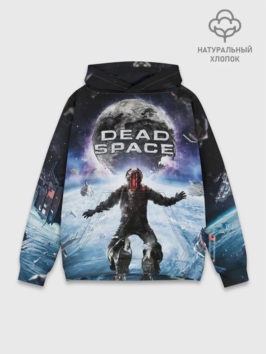 Худи мужской база хлопок / Айзек в мертвом космосе