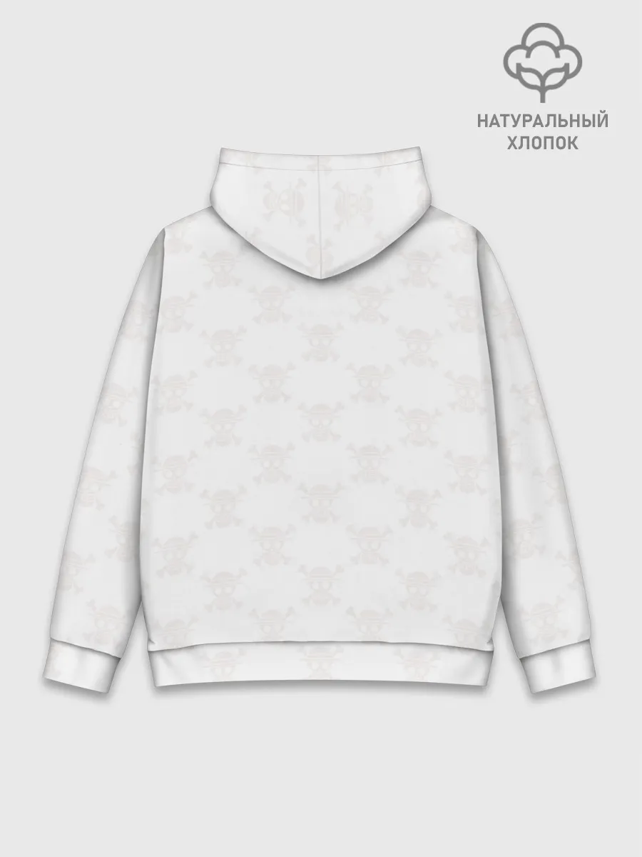 Худи мужской база хлопок / Дракон Манки Д. Луффи | One Piece