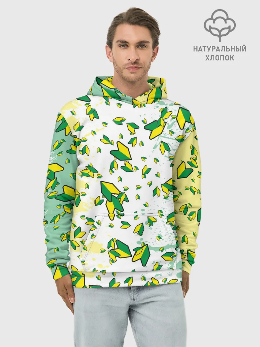 Худи мужской база хлопок / JDM | ПАТТЕРН | ЯПОНОВОД