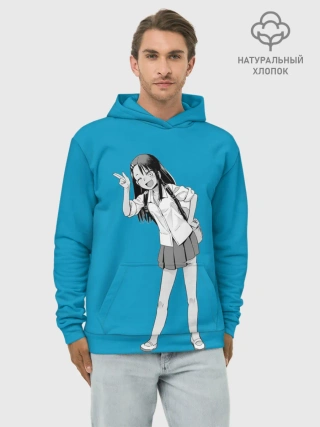 Худи мужской база хлопок / Nagatoro Posing