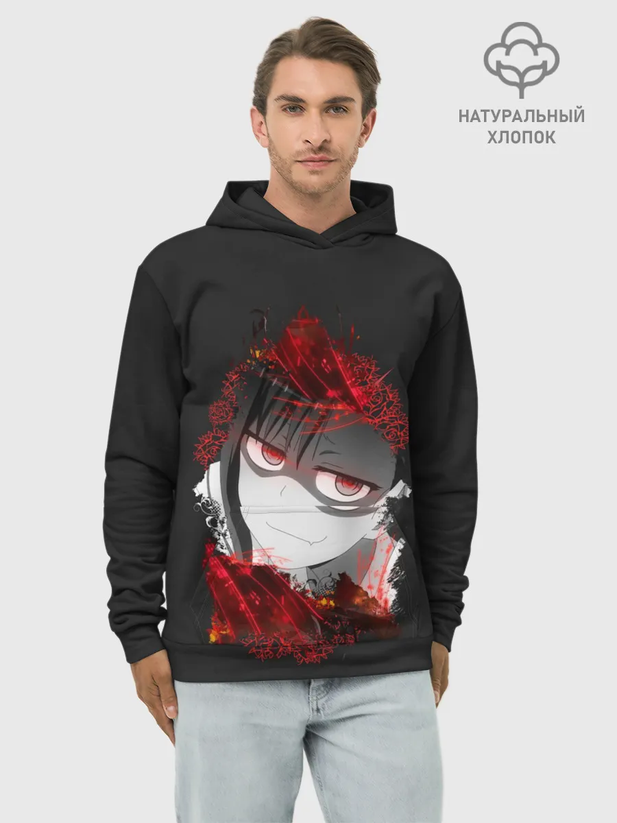 Худи мужской база хлопок / Bad Girl. Nagatoro