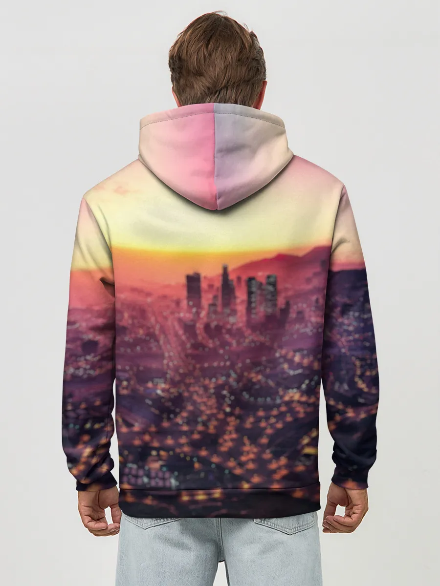 Худи мужской база хлопок / GTA V | TEAM FOREVER AND EVER