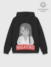 Худи мужской база хлопок / Miss Nagatoro
