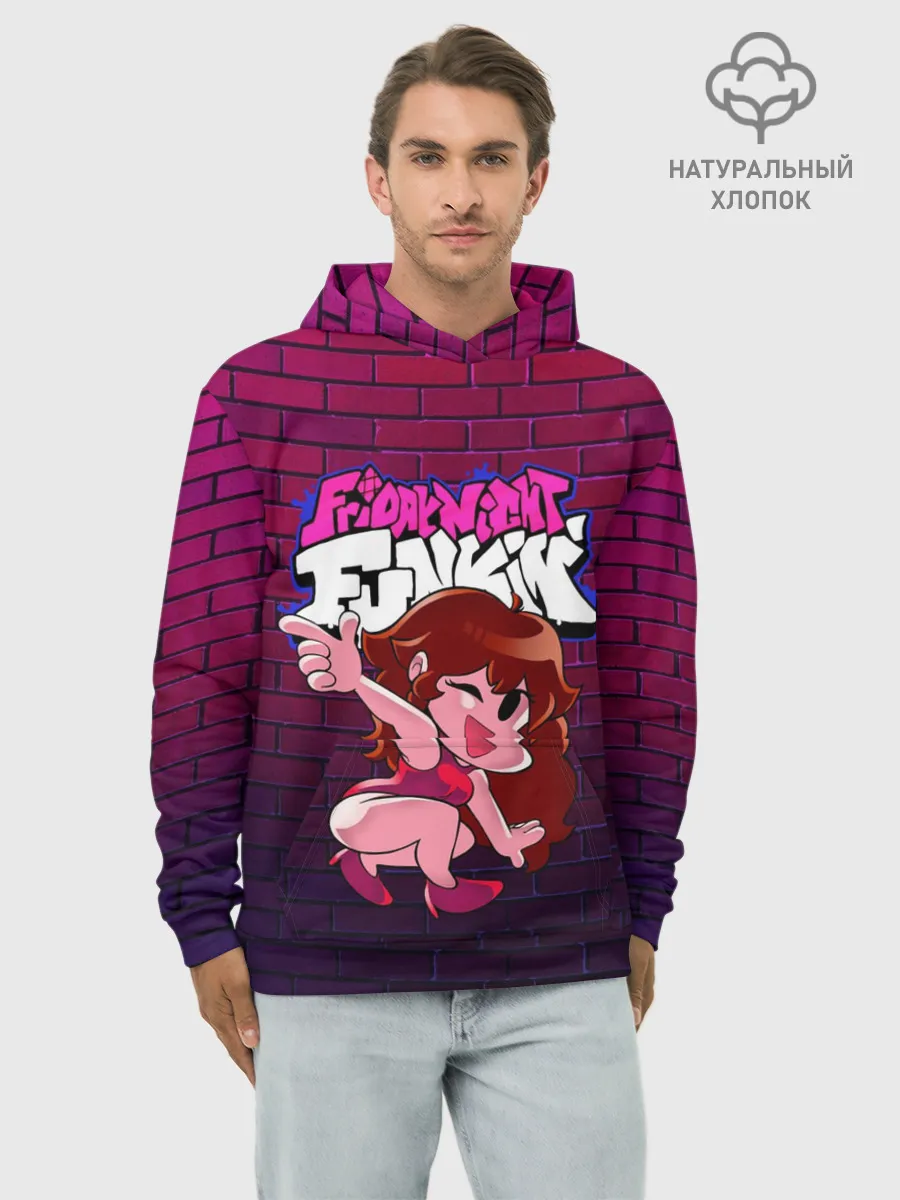 Худи мужской база хлопок / Friday Night Funkin Герлфренд