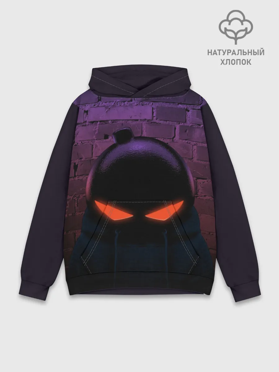 Худи мужской база хлопок / Friday Night Funkin Whitty