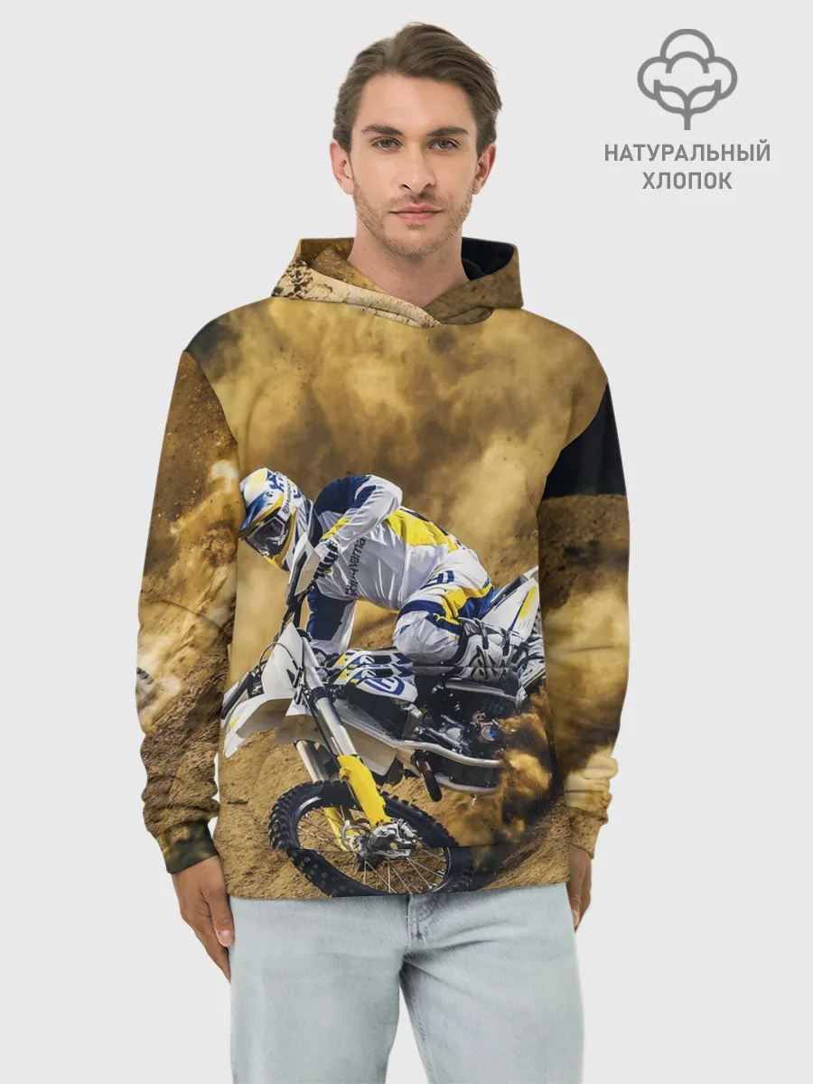 Худи мужской база хлопок / HUSQVARNA / ХУСКВАРНА / SPORT