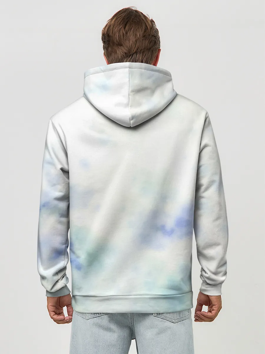 Худи мужской база хлопок / Зоро после боя One Piece