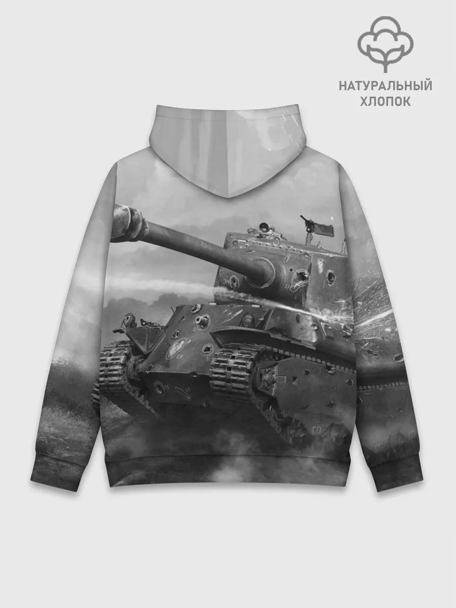 Худи мужской база хлопок / WAR THUNDER / ВАР ТАНДЕР