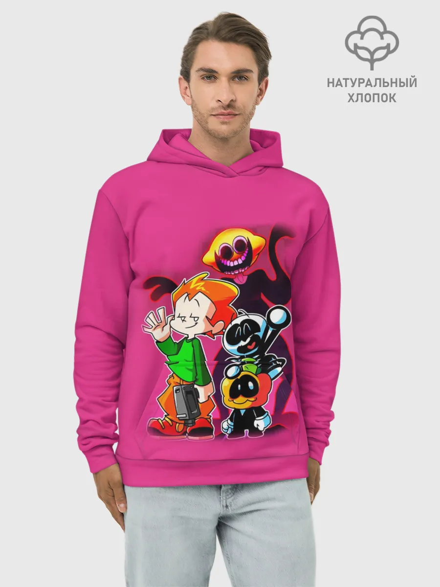 Худи мужской база хлопок / Friday Night Funkin персы