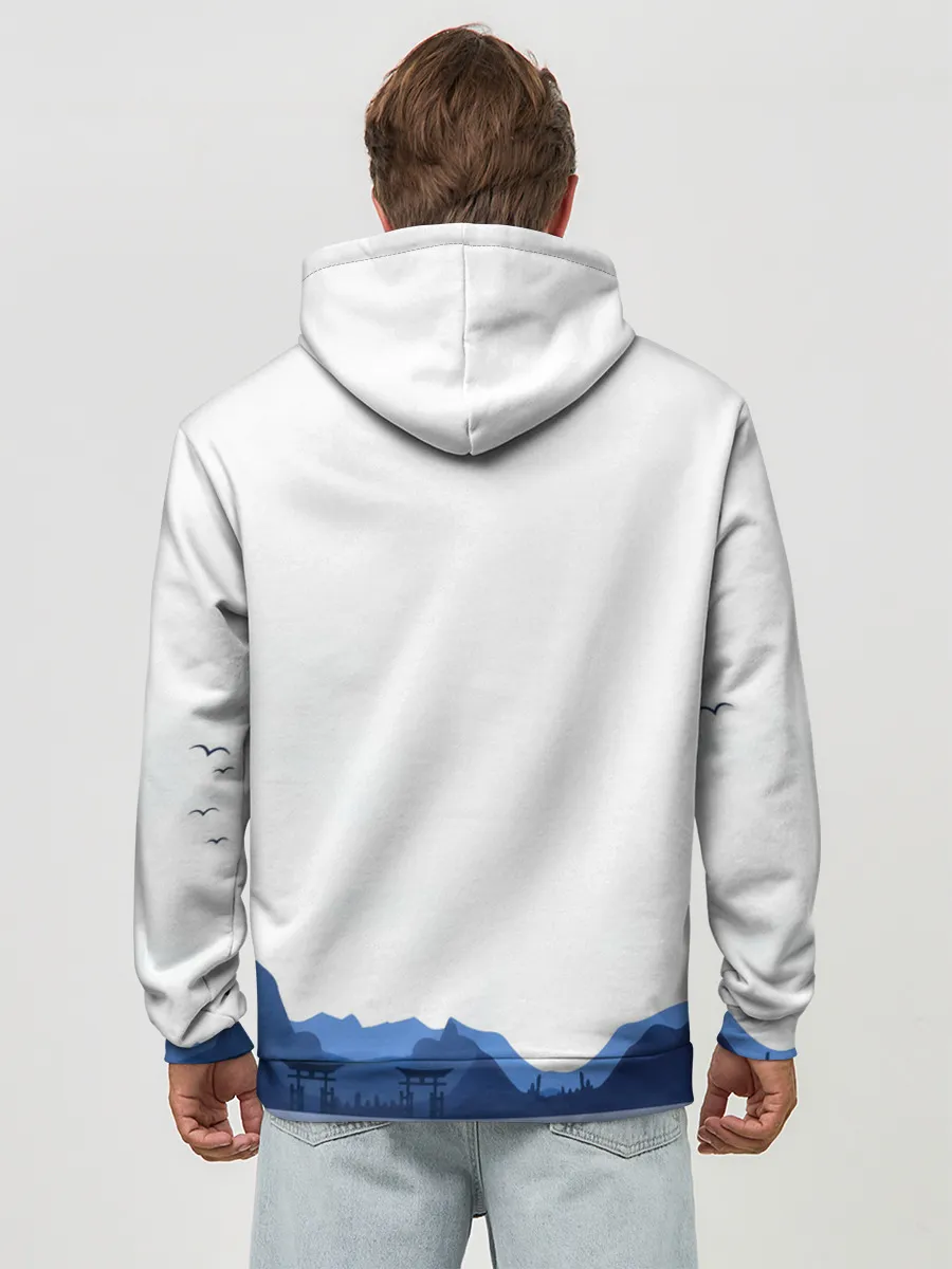 Худи мужской база хлопок / Фрэнки One Piece. Большой куш