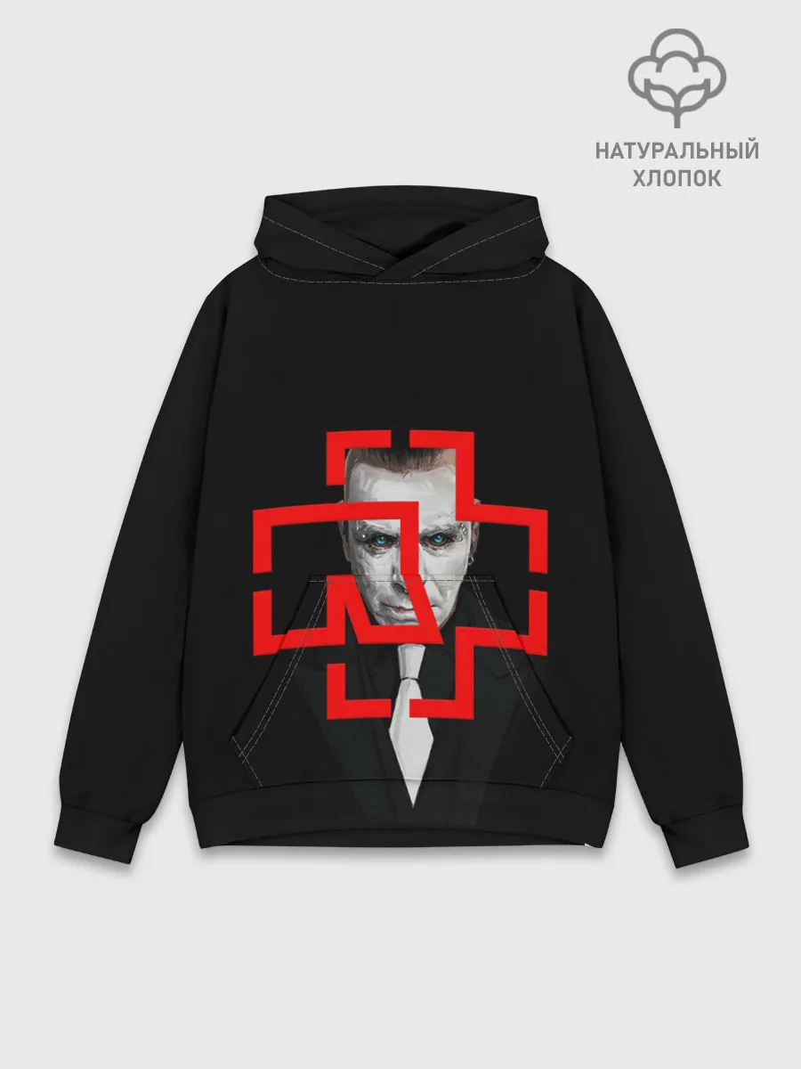 Худи мужской база хлопок / Тилль Линдеманн | РАМШТАЙН