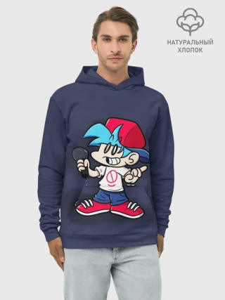 Худи мужской база хлопок / Friday Night Funkin Бойфренд