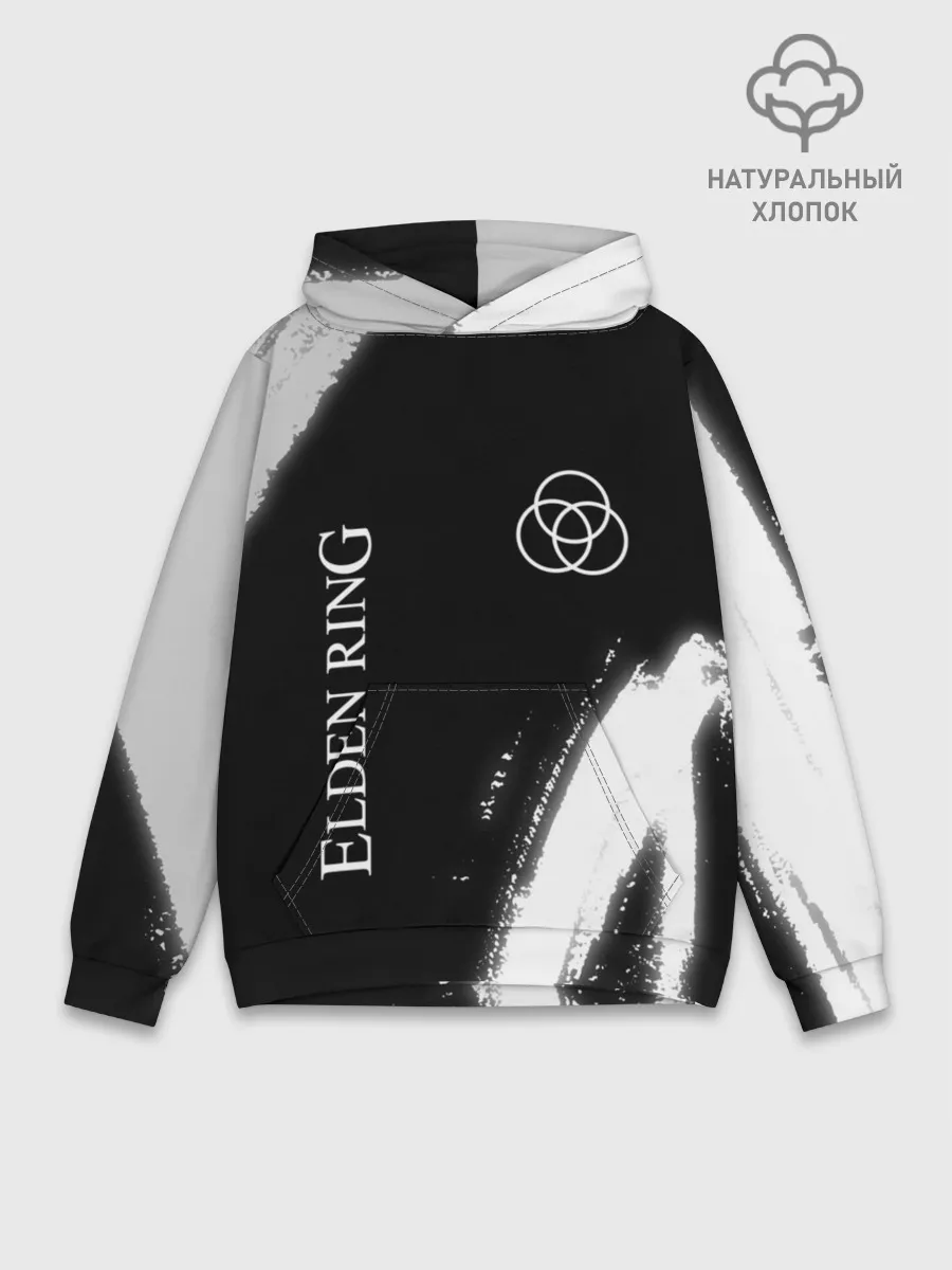Худи мужской база хлопок / Elden Ring - Brush