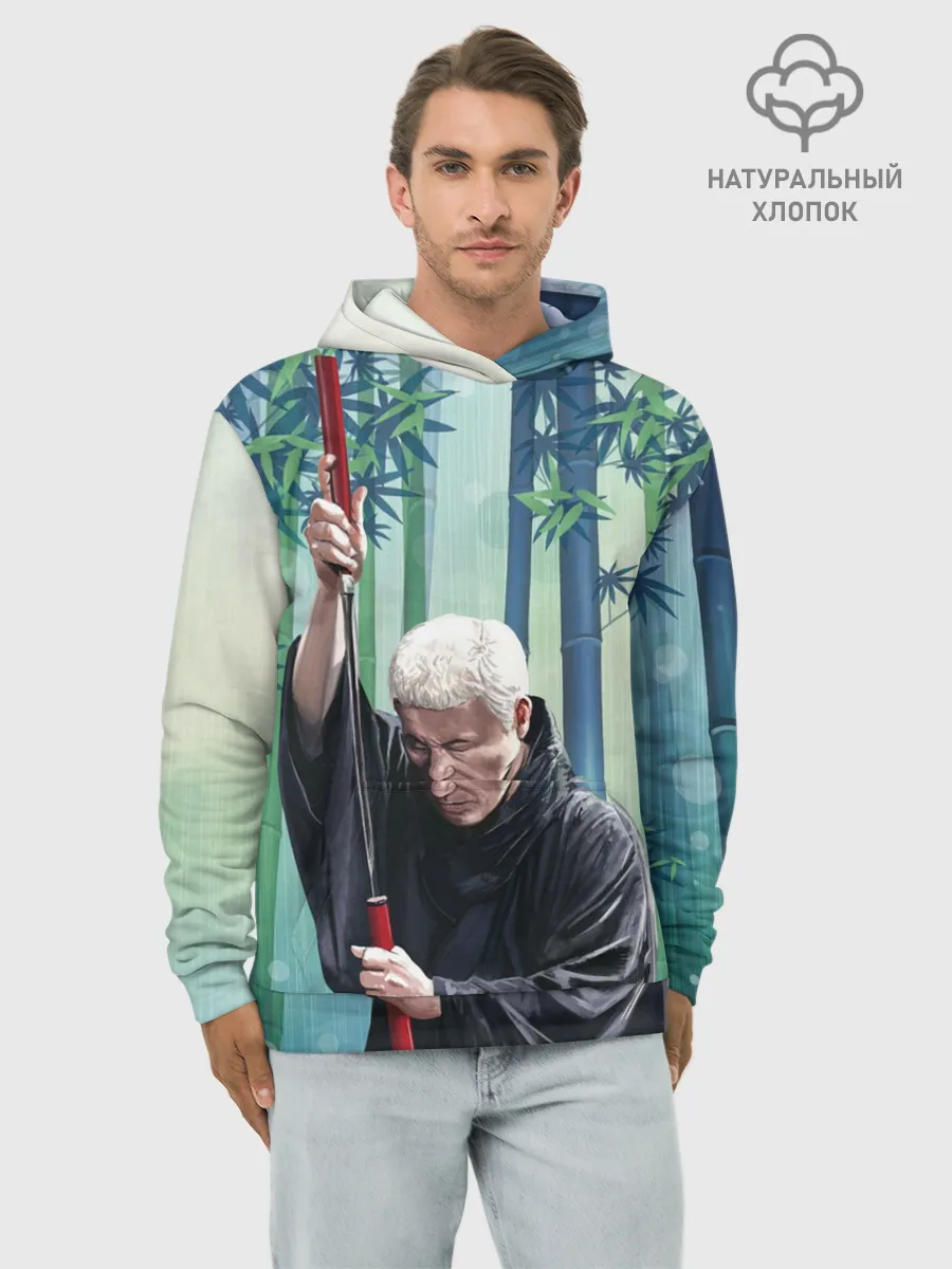 Худи мужской база хлопок / Слепой самурай Затойчи