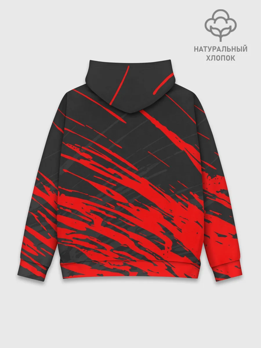 Худи мужской база хлопок / BAJAJ / БАДЖАДЖ / MOTOSPORT