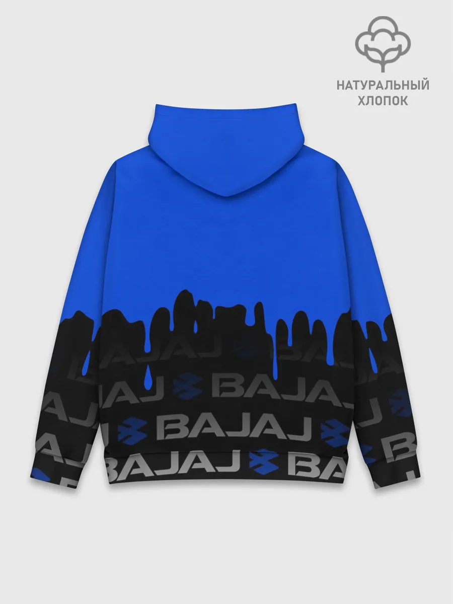 Худи мужской база хлопок / BAJAJ / БАДЖАДЖ / SPORT