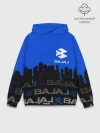 Худи мужской база хлопок / BAJAJ / БАДЖАДЖ / SPORT