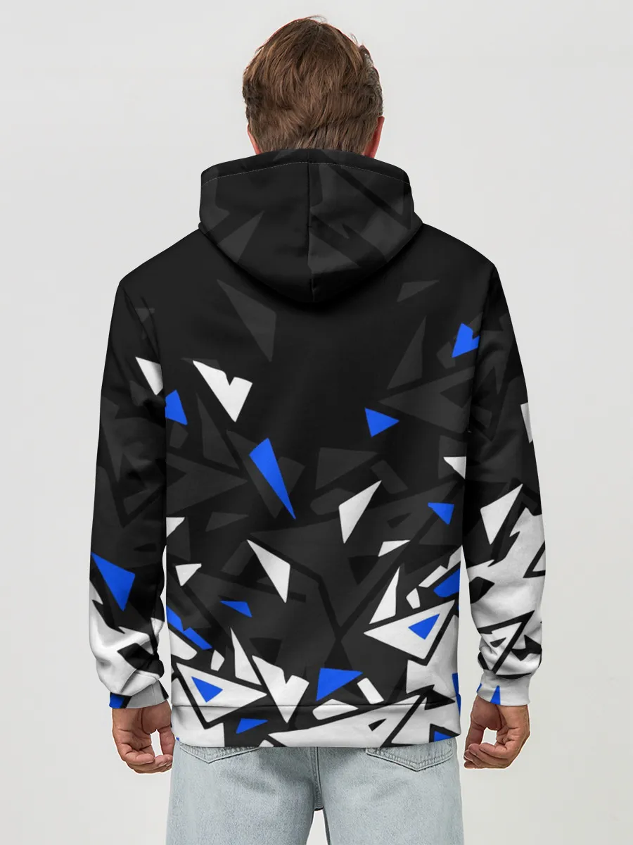 Худи мужской база хлопок / BAJAJ / БАДЖАДЖ / MOTOSPORT