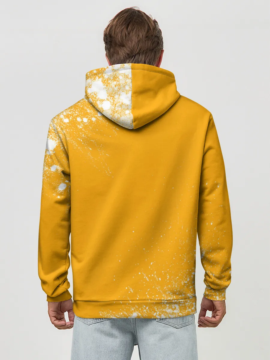 Худи мужской база хлопок / Пивозавр - Взрыв