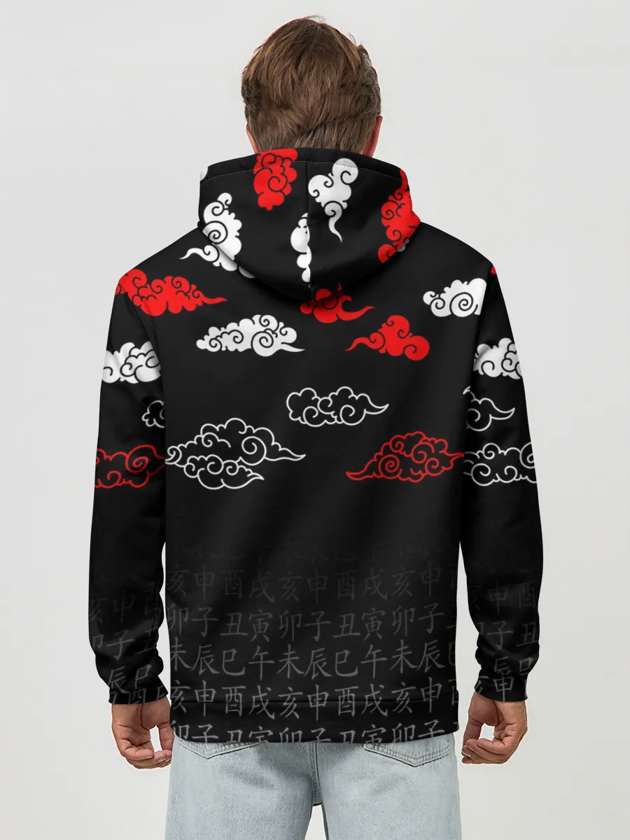 Худи мужской база хлопок / ДОРОРО / DORORO / ЛОГО