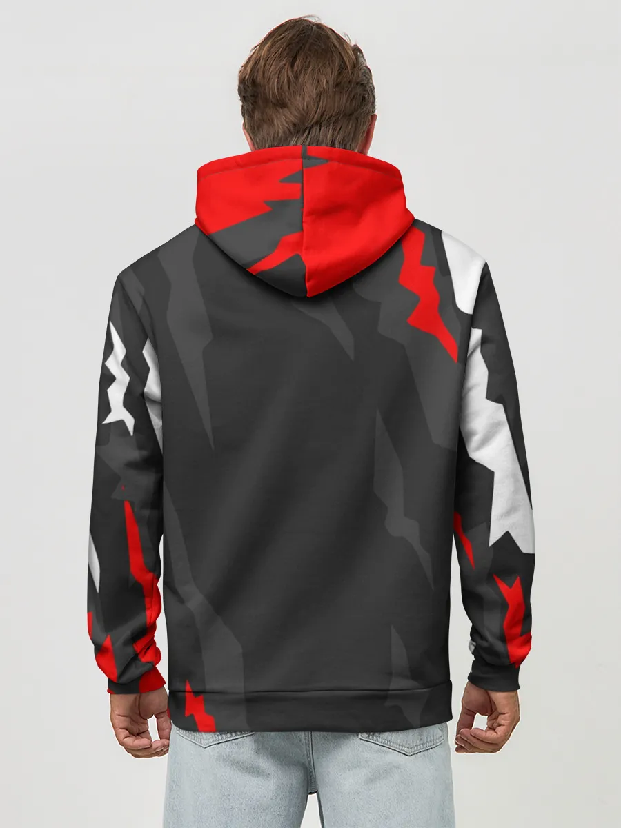 Худи мужской база хлопок / BAJAJ PULSAR / БАДЖАДЖ ПУЛЬСАР