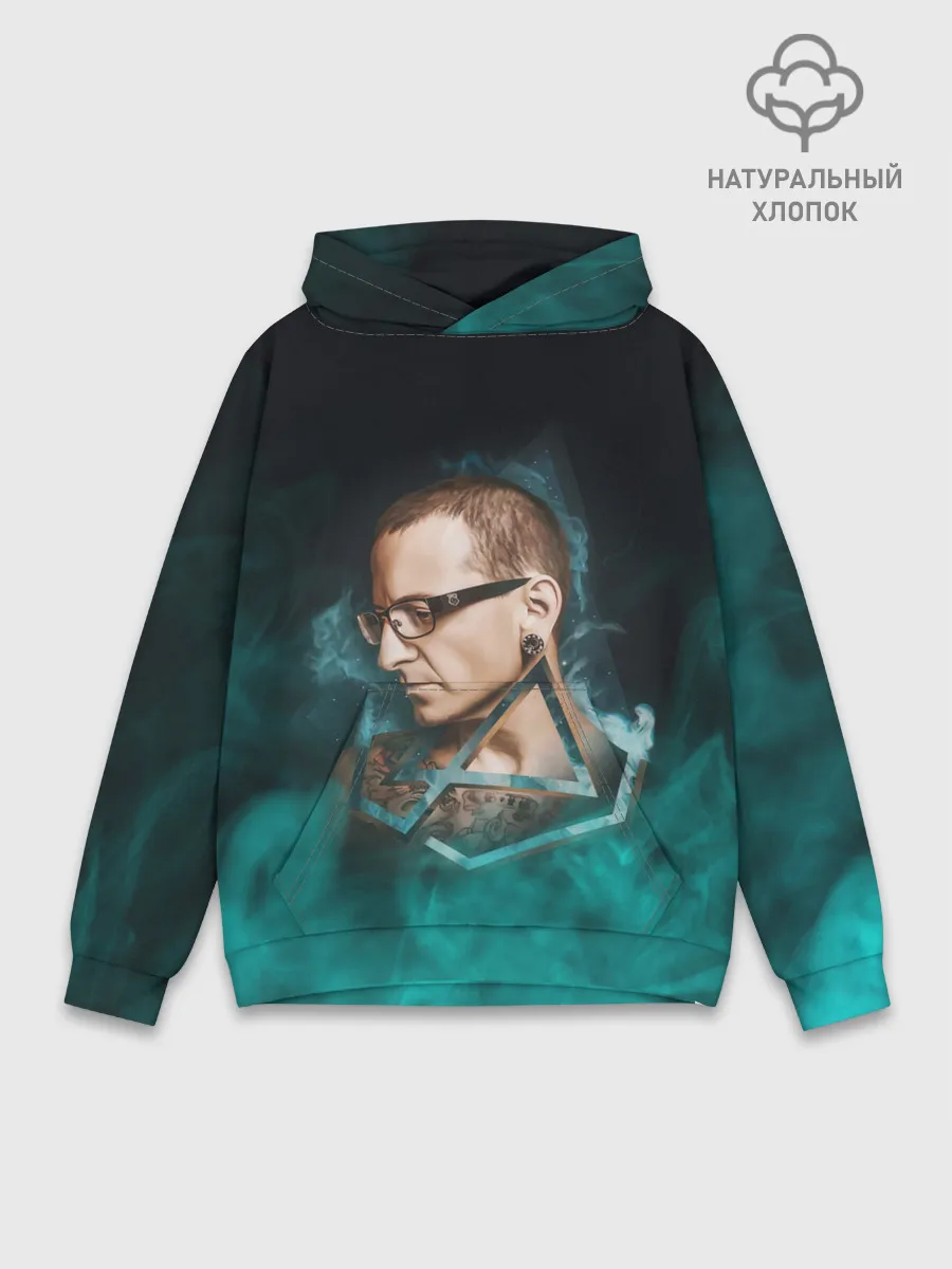 Худи мужской база хлопок / CHESTER | LINKIN PARK | ЛИНКИН ПАРК