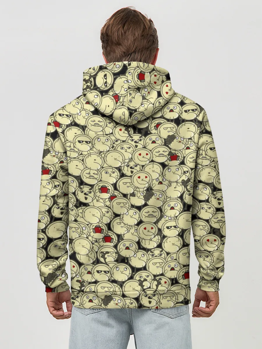 Худи мужской база хлопок / Пельмени